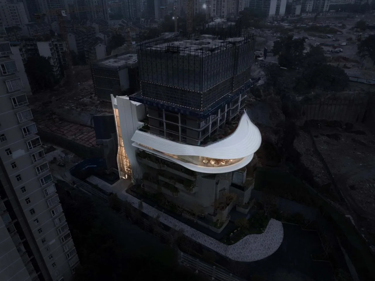 BIM Architecture | Chongqing Guanchen Urban Reception Hall/Shanghai Zhengxiang Architectural Design Firm