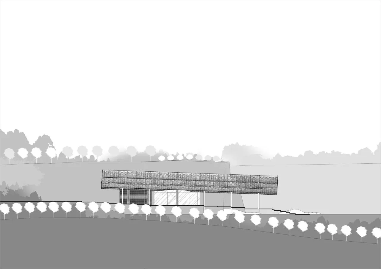 BIM Architecture | Faint Look at the Sky, Ruan's Coffee/The Bloom
