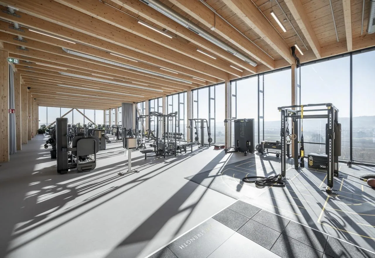 BIM Architecture | Aerial Fitness, Tongkuai Group Sports Center/Barkow Leibinger