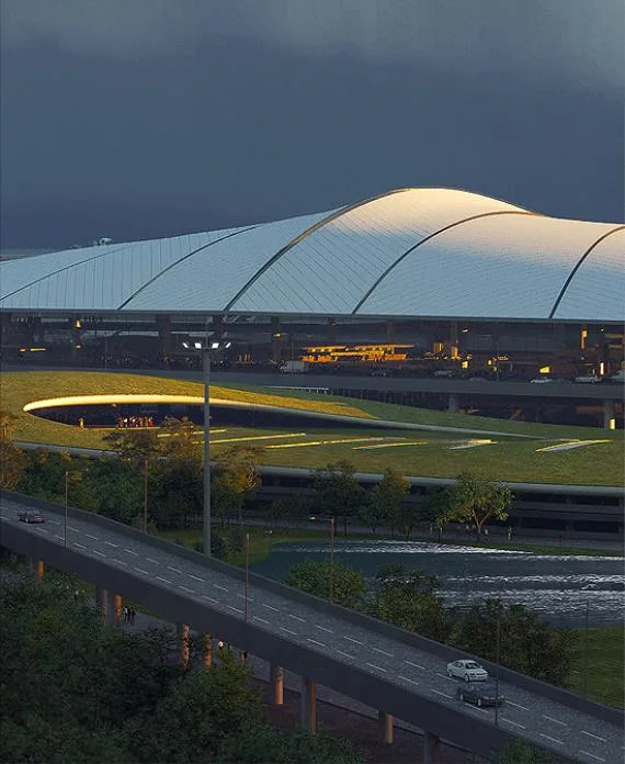 BIM Architecture | Winning Proposal for Changchun Airport New Terminal/MAD Consortium