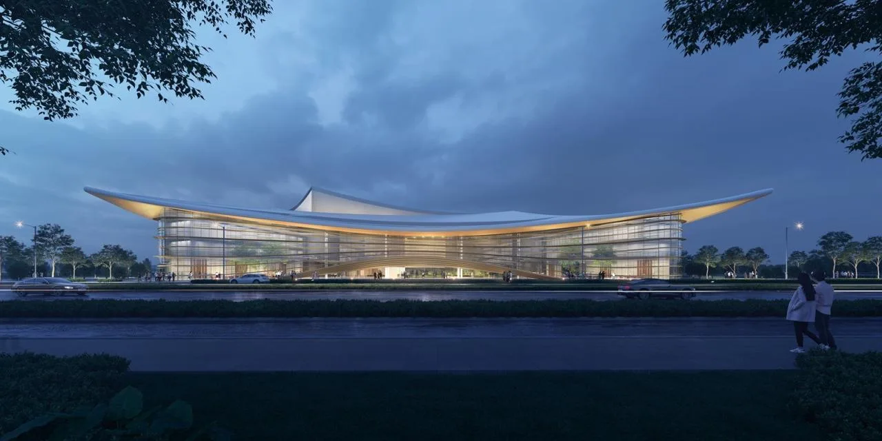 BIM Architecture | Donghu Hewu: Wuhan Huguang Overture City Resort Hotel (International Competition Award)/Weisiping Architectural Design