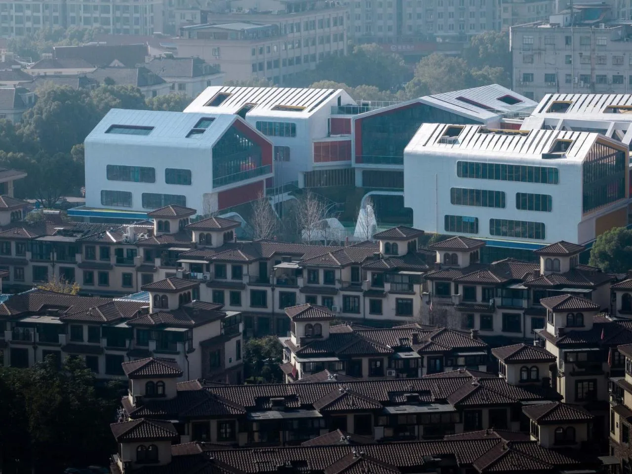 BIM Architecture | Jinchang Mondfel Kindergarten/01 City Architecture Office