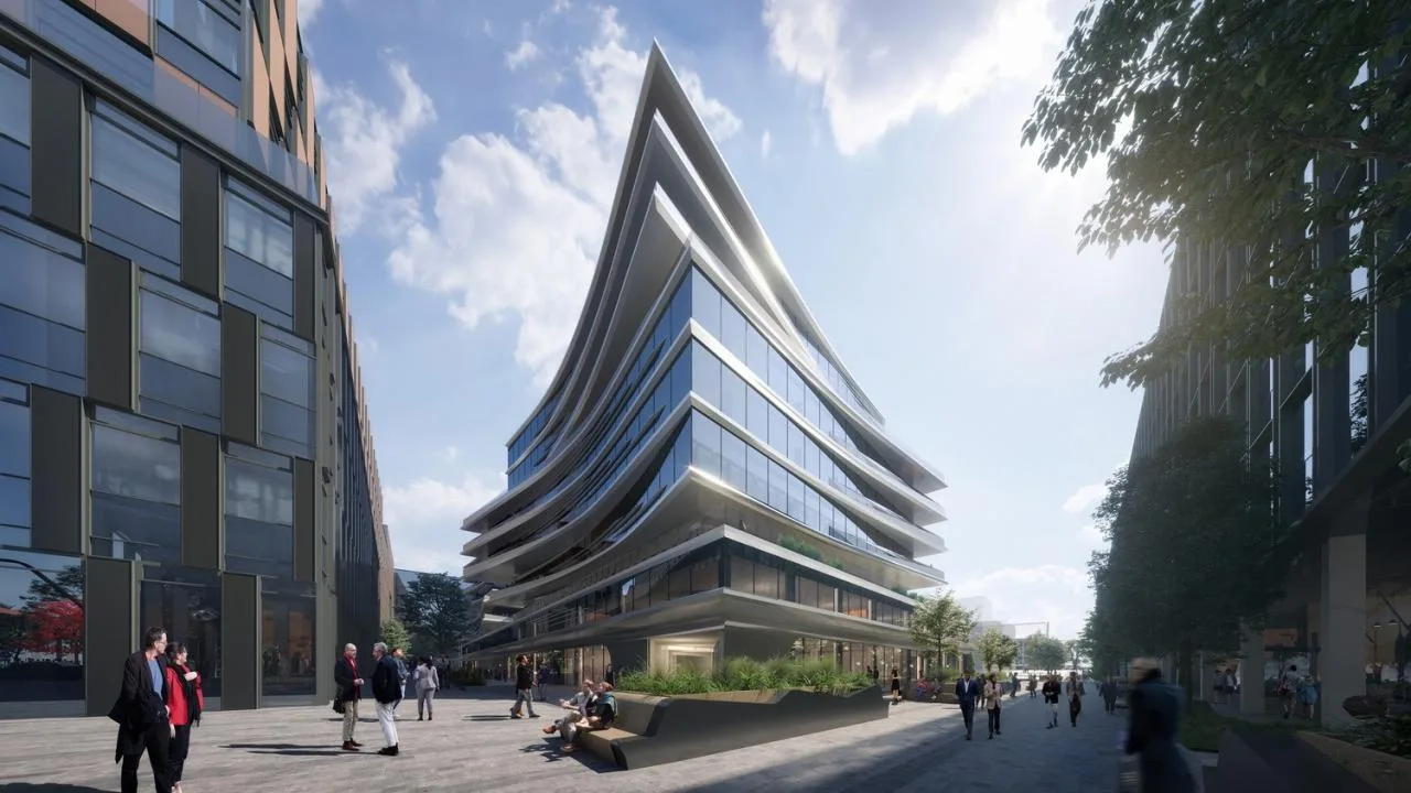BIM Architecture | Hanner Business Center is about to start construction/Zaha Hadid Architects