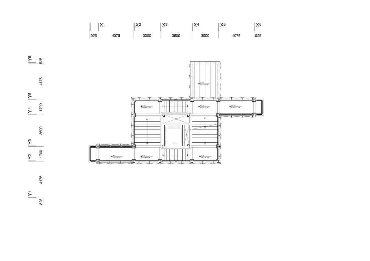 BIM Architecture | Advanced Use of Perforated Panels, Thousand Plateau Observation Deck/Emer sys