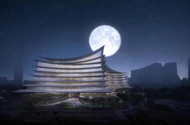 BIM Architecture: Wuhan Library New Building – A Pavilion Inspired by Stacked Books | Chu Feng Jiang Yun & Weisiping Design-BIM WORLD