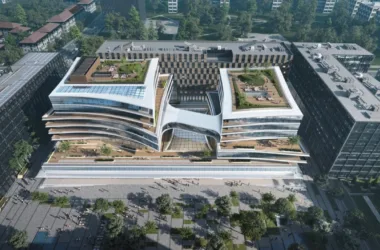 BIM Architecture: Construction Begins Soon on Hanner Business Center by Zaha Hadid Architects-BIM WORLD