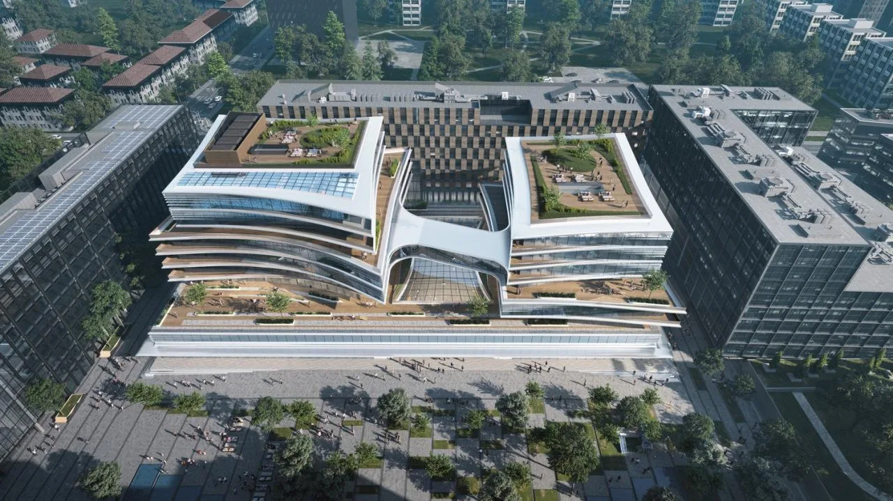BIM Architecture | Hanner Business Center is about to start construction/Zaha Hadid Architects