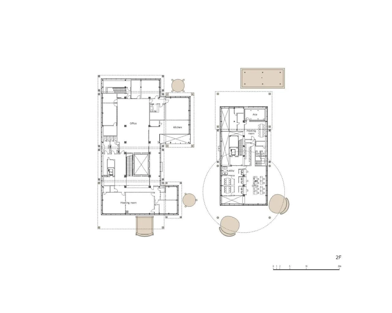 BIM Architecture | Dessert Bank, Entering the 'Giant Country'/Nichic Design