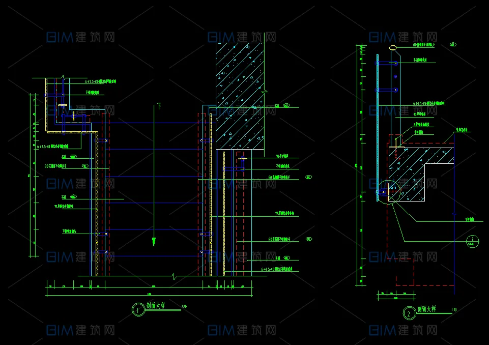 44 sets of CAD floor plans, sectional drawings, detailed drawings, ordinary stairs, scissor stairs, DWG format drawings
