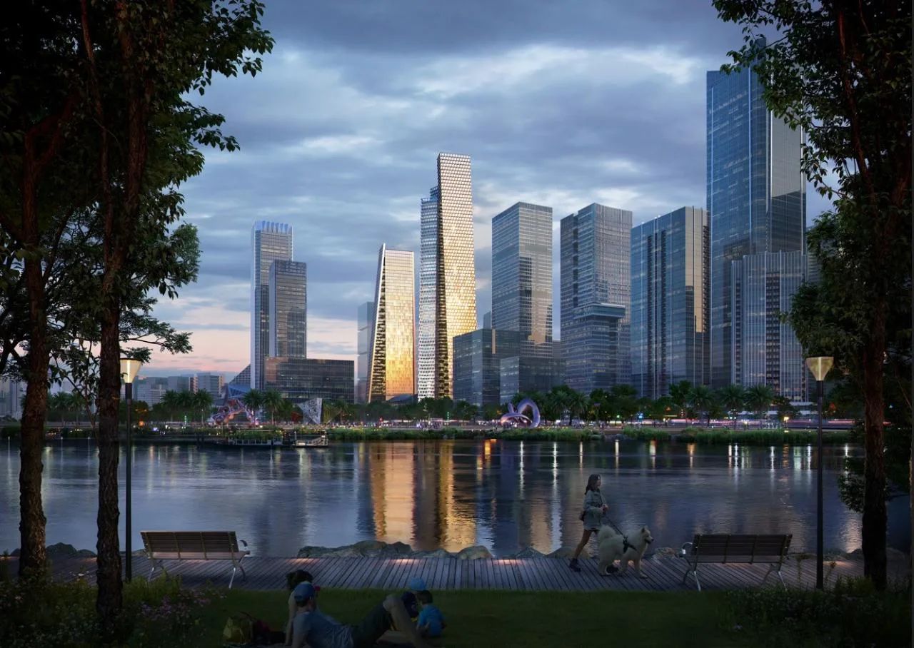 BIM Architecture | PRISMA Building/BIG in Qianhai Bay, Shenzhen