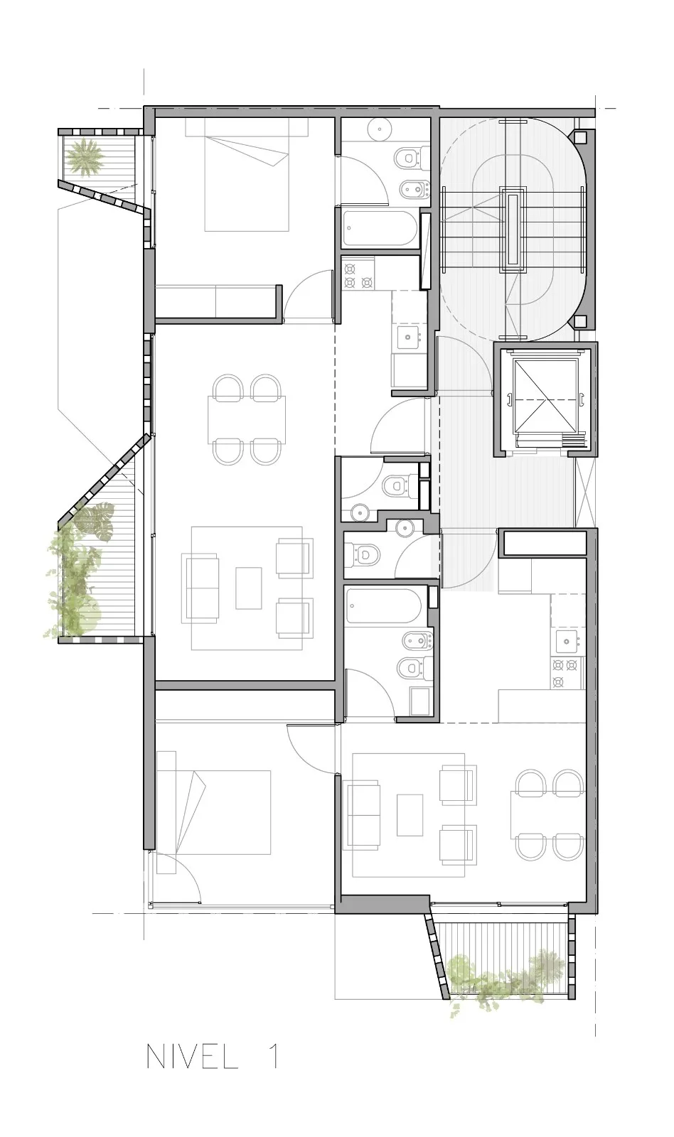 BIM Architecture | M 5605 Residential/ArqtIPO