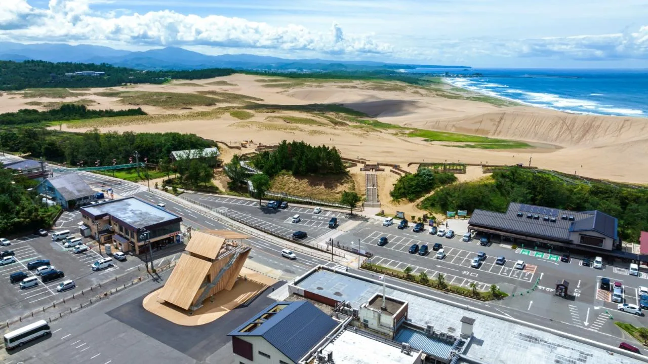 BIM Architecture | Takahama Cafe in Tottori City/Kengo Kuma Architecture Urban Design Firm