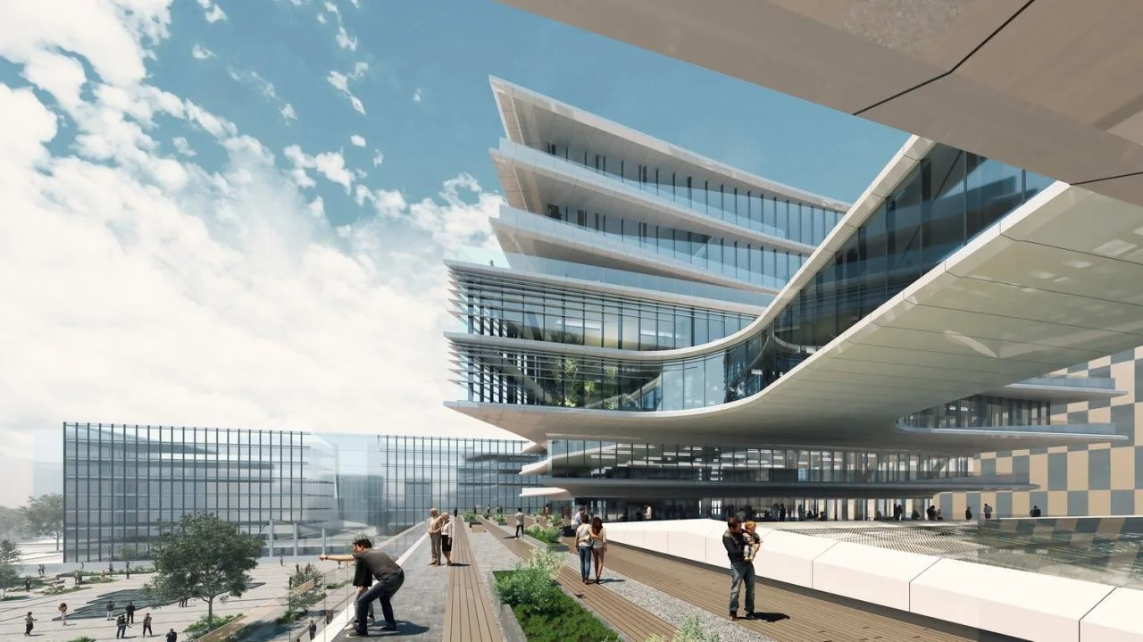 BIM Architecture | Hanner Business Center is about to start construction/Zaha Hadid Architects