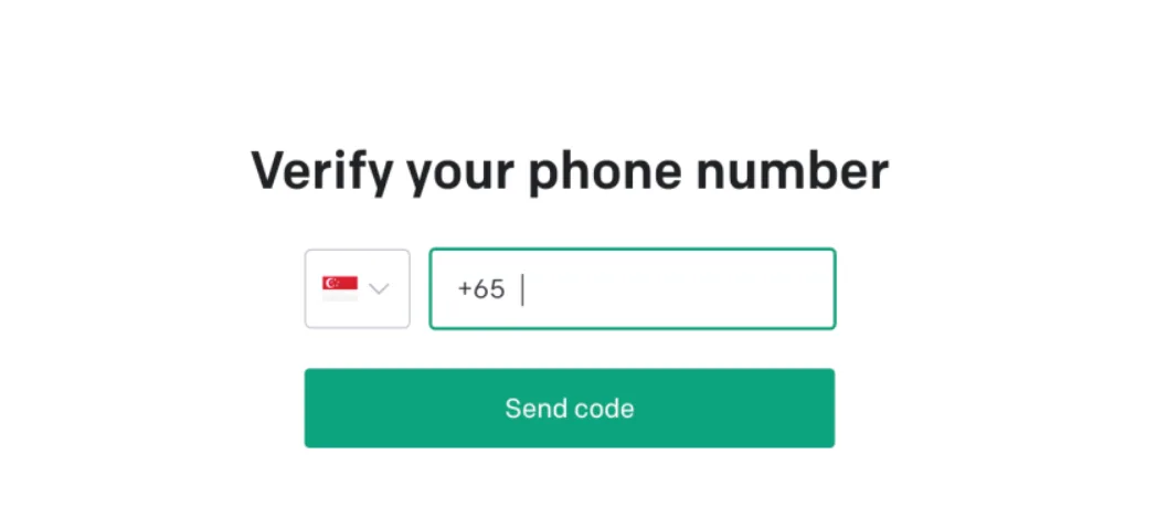 ChatGPT account activation requires phone number verification