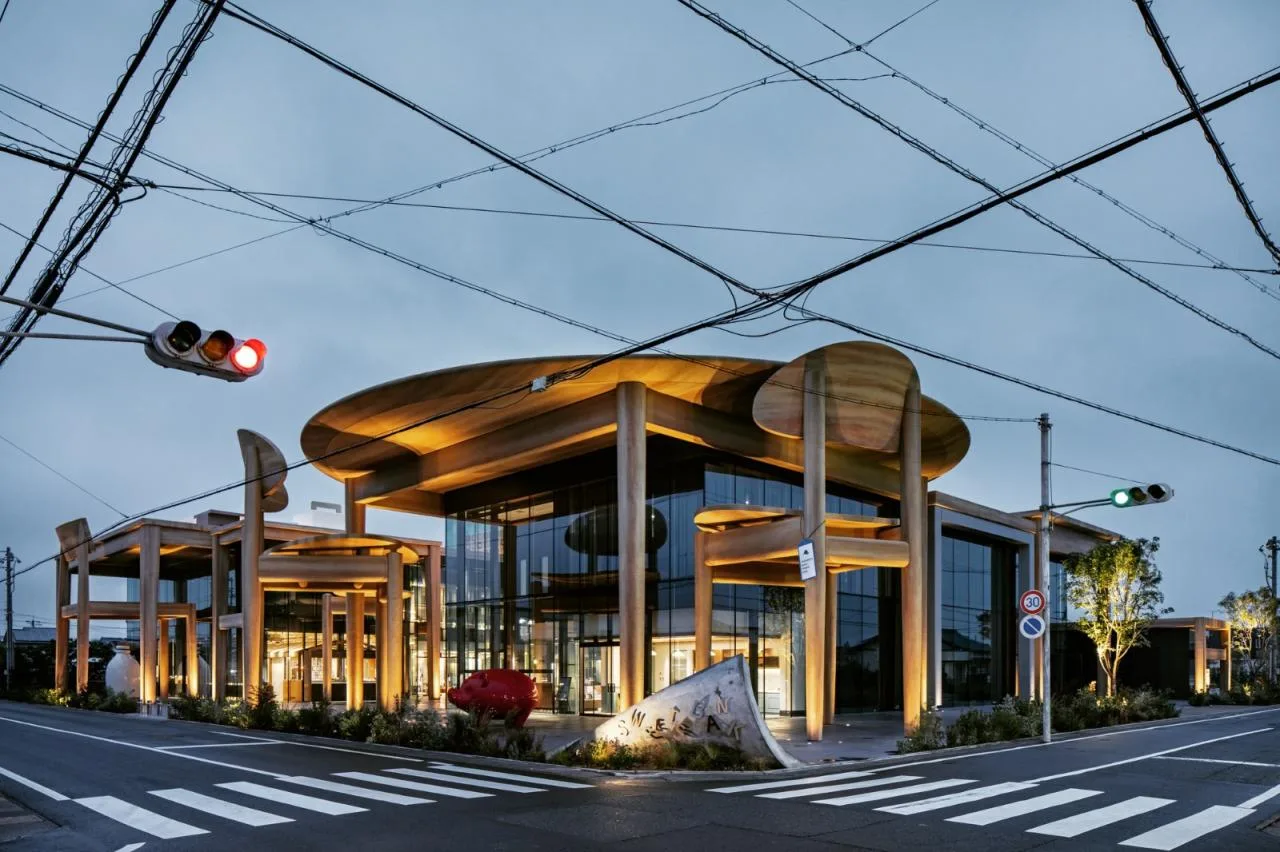 BIM Architecture | Dessert Bank, Entering the 'Giant Country'/Nichic Design