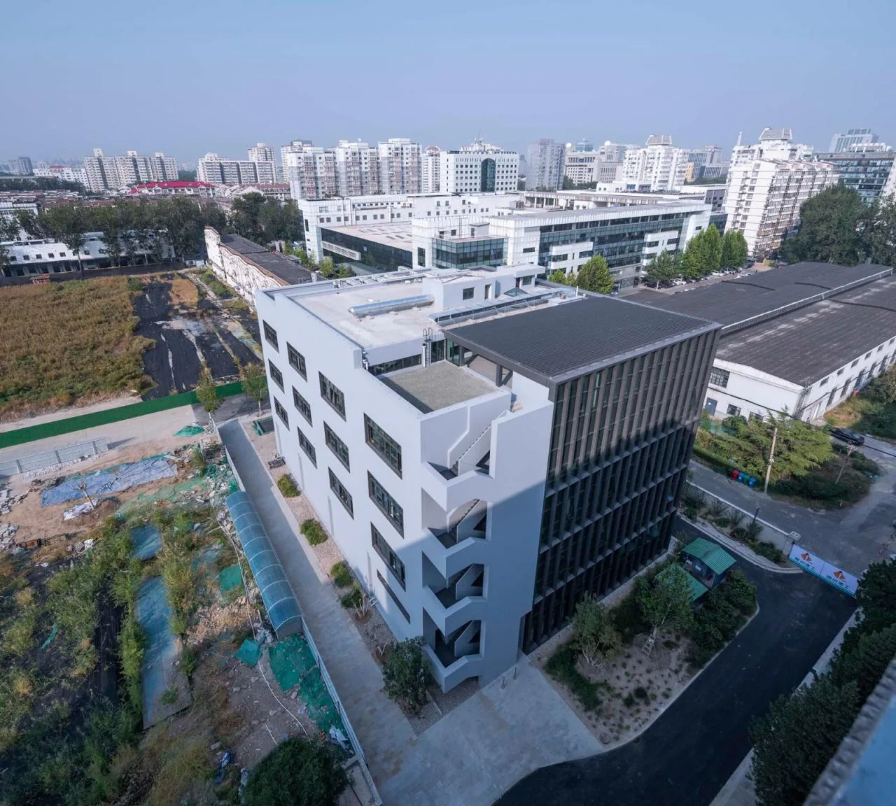 BIM Architecture | Renovation of Old Factory Building in Beijing Hangxing Park/Architectural Design of Beijing Super City