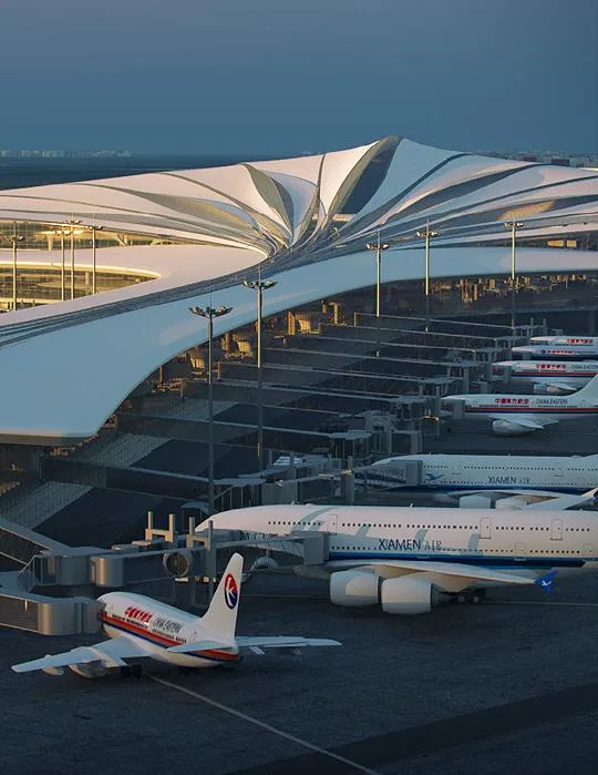 BIM Architecture | Winning Proposal for Changchun Airport New Terminal/MAD Consortium