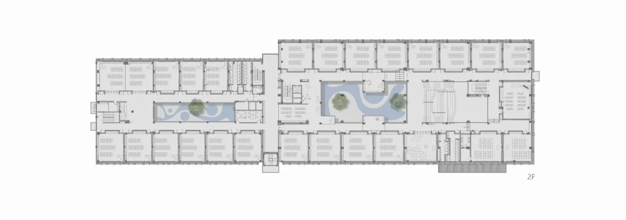 BIM Architecture | 'Landscape Campus': Lilin Education School/AG Huichuang, Nanshan District, Shenzhen