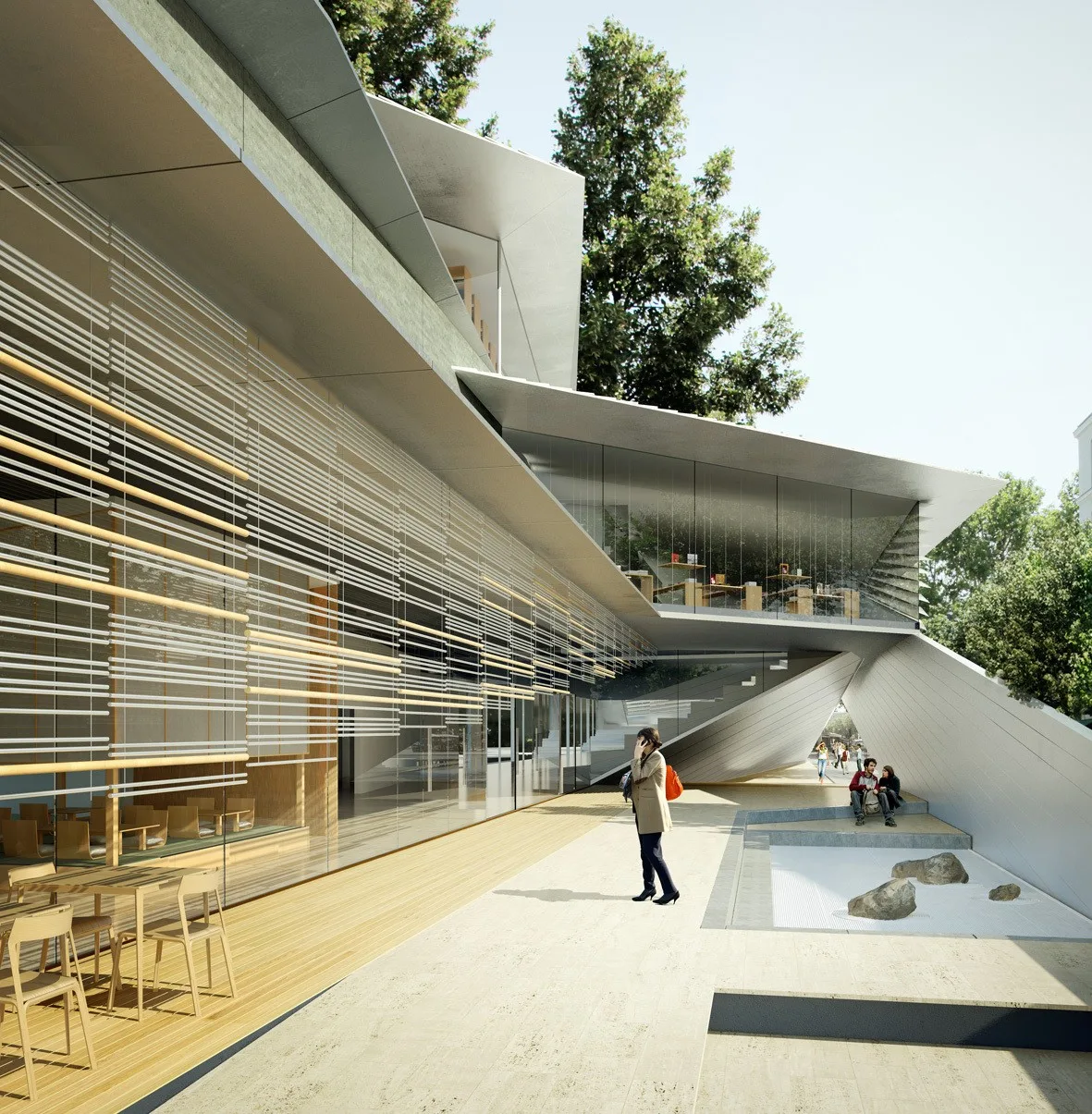 BIM Architecture | Albert Kahn Museum/Kengo Kuma Architecture Urban Design Firm