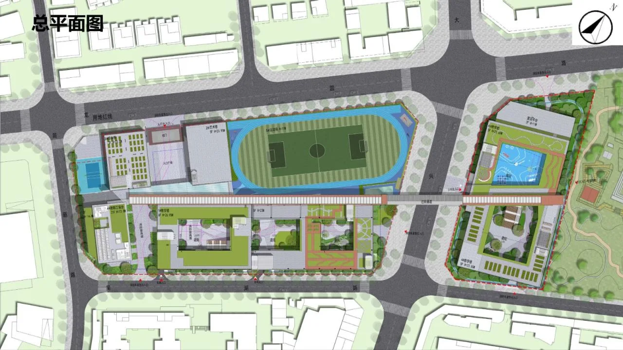 BIM Architecture | Shenzhen Huanglongpo Nine Year Integrated School/One Environment Architectural Design
