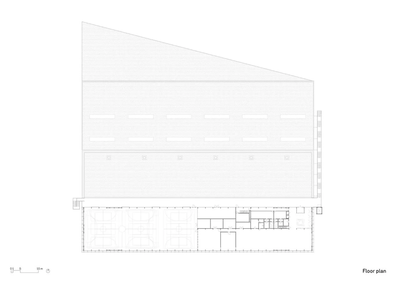 BIM Architecture | Aerial Fitness, Tongkuai Group Sports Center/Barkow Leibinger