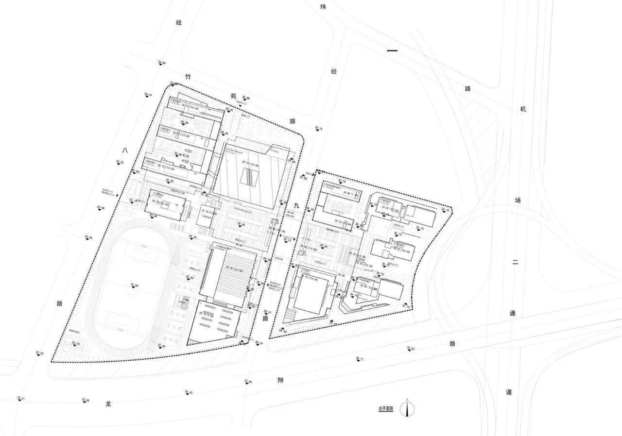 BIM Architecture | Yuhua Campus of Nanjing Zhonghua Middle School/Architectural Design and Research Institute of Southeast University