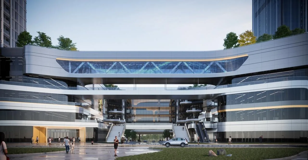 BIM Architecture | Changsha Merchants Meixi Lake Garden City Plan Debuts: [24 Hours · Forest Life Children's Walk] Technology Ecological Aerobic MALL/Sanyi China