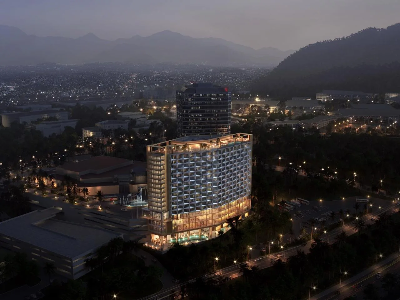 BIM Architecture | Hilton Hotel Expansion in Universal Studios, Los Angeles/Zhu Peidong line+Architecture Firm
