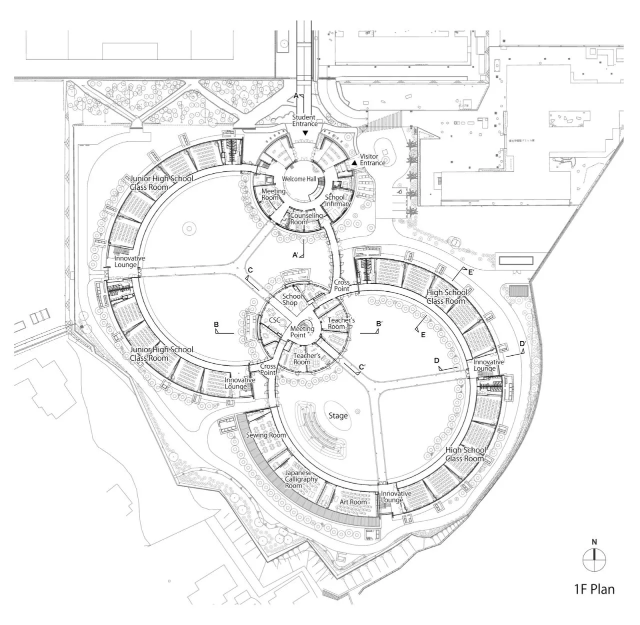 BIM Architecture | Aikuang Academy/Dacheng Construction