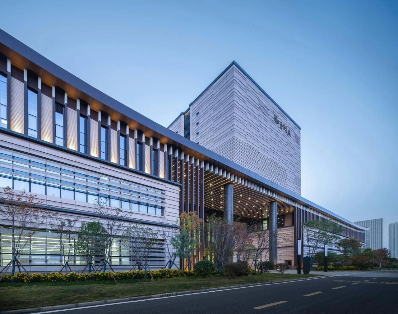BIM Architecture | Hubei Provincial Archives New Building/Central South Architectural Design Institute