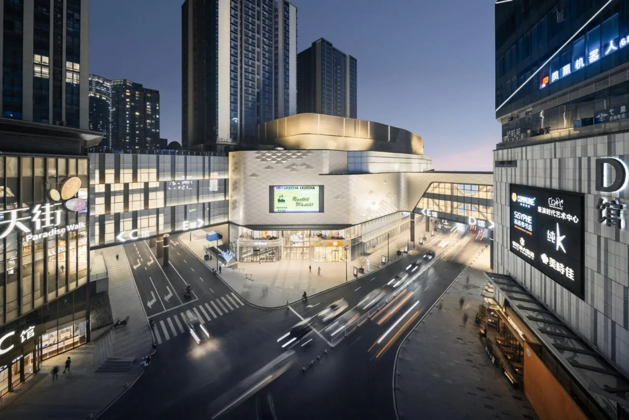BIM Architecture | Ten Years of Construction, One Sky Street, One City: Chongqing Longhu Times Sky Street E-Hall/Chengzhi Design