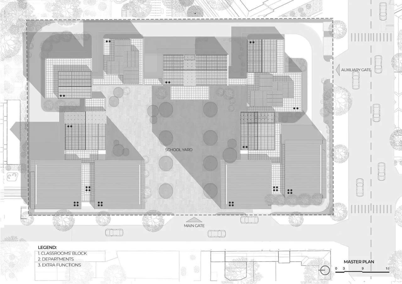 BIM Architecture | Dich Vong Hau Kindergarten/Sunjin Vietnam Joinventure Company