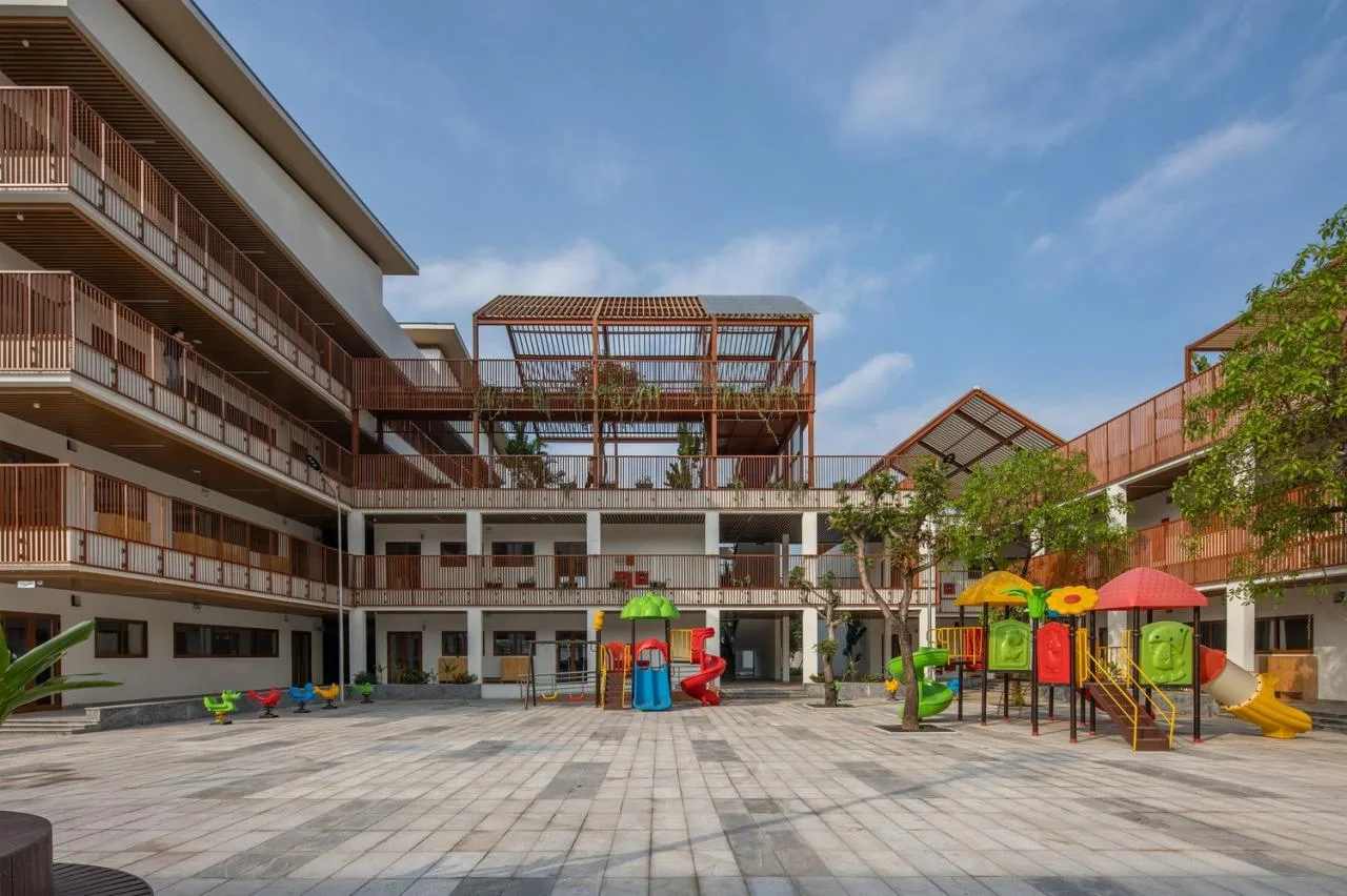 BIM Architecture | Dich Vong Hau Kindergarten/Sunjin Vietnam Joinventure Company