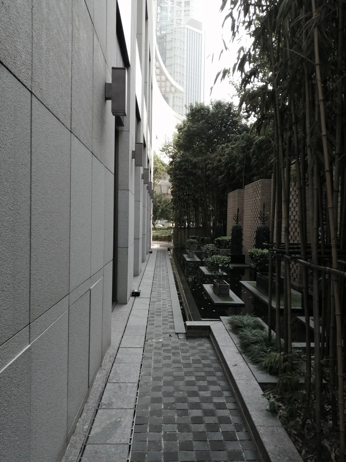 BIM Architecture | Shuangting Garden: Outdoor Space Renovation of Shanghai Sukhothai Hotel/LUKSTUDIO Studio