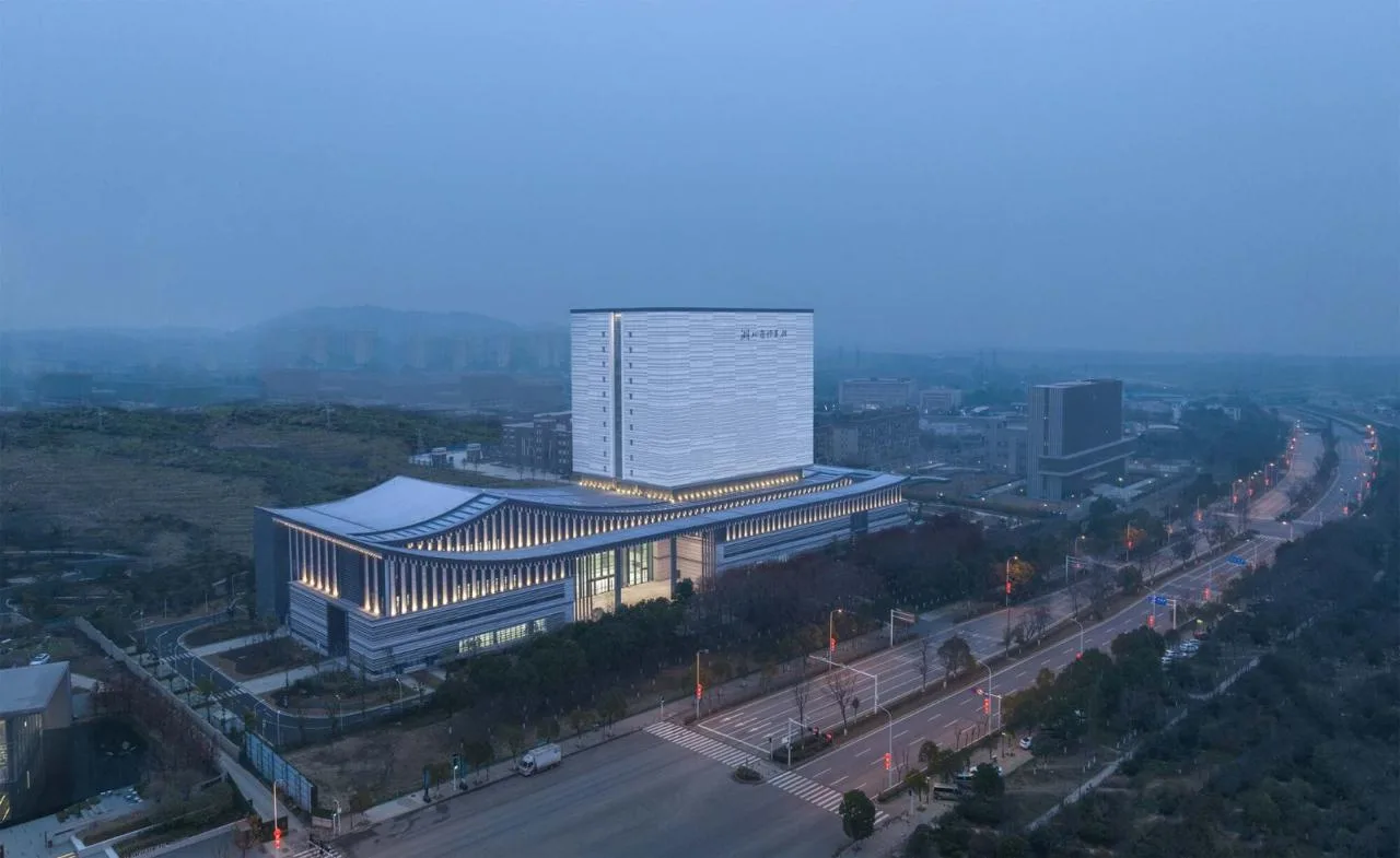 BIM Architecture | Hubei Provincial Archives New Building/Central South Architectural Design Institute