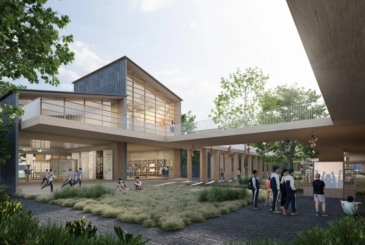 BIM Architecture | Key School Scheme Design in the Bay Area: Shunde School of Foshan No.1 Middle School/AG Huichuang