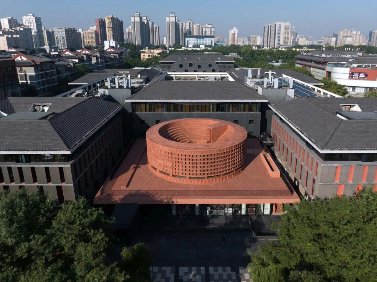 BIM Architecture | Qujiang Art Museum Expansion/Ruen Design Research Laboratory