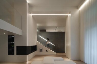 Innovative 420 sqm Duplex Under Wutong Tree: Seamless Sightlines and Smart Space Design for Young Families-BIM WORLD
