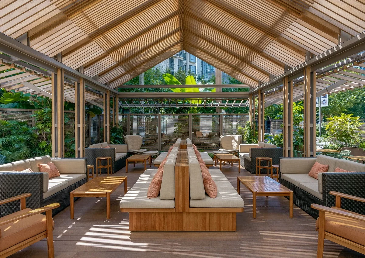 BIM Architecture | Shuangting Garden: Outdoor Space Renovation of Shanghai Sukhothai Hotel/LUKSTUDIO Studio