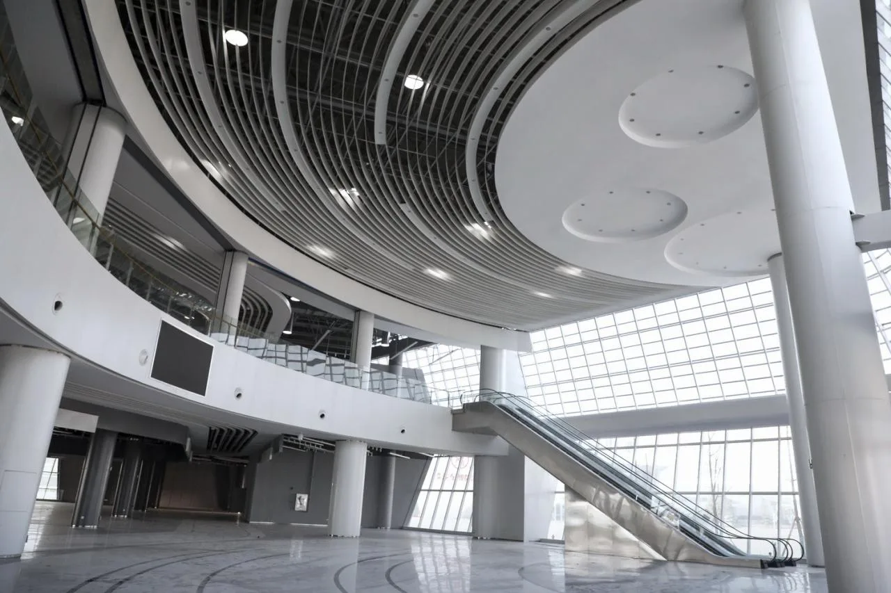 BIM Architecture | Free Dynamic Technology: Discussion on Integrated Design of Zhuzhou Auto Expo Park Trading Center/Luo Jin Studio