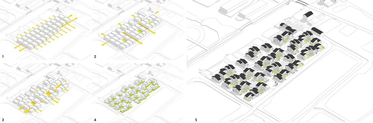 BIM Architecture | Mugou Village New Community, Yilin Town, Funing County/Zhou Ling Studio of Nanda Design Institute