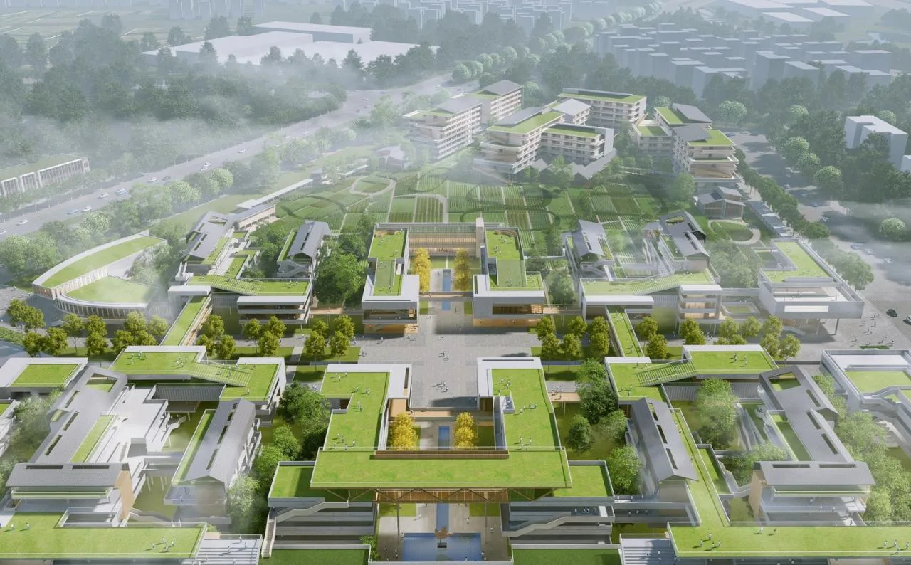 BIM Architecture | Key School Scheme Design in the Bay Area: Shunde School of Foshan No.1 Middle School/AG Huichuang