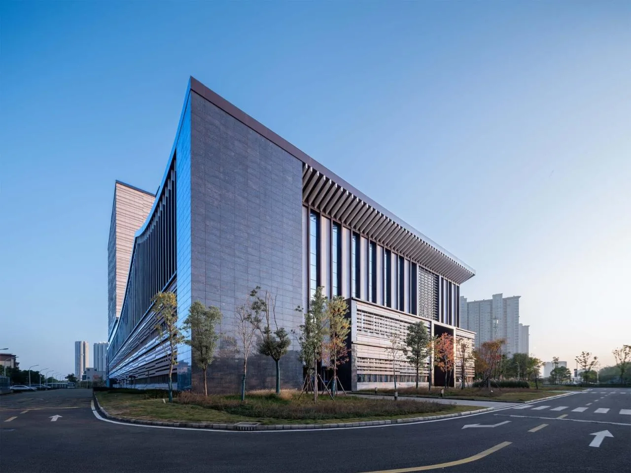 BIM Architecture | Hubei Provincial Archives New Building/Central South Architectural Design Institute
