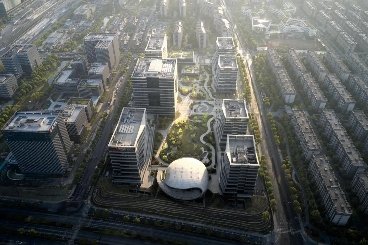 BIM Architecture | Sci Tech Innovation Office: Headquarters of China Electronics Hikvision Group/China United Engineering Co., Ltd