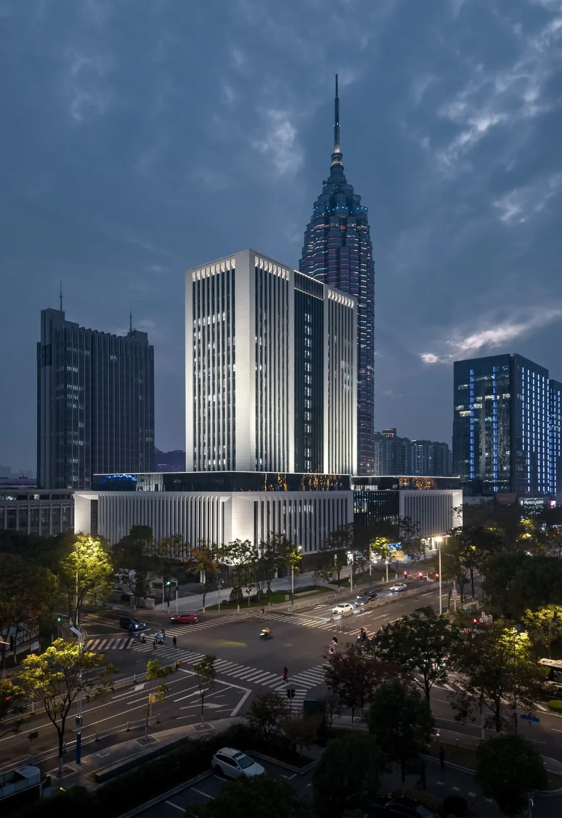 BIM Architecture | Longcheng Axis Colorful Chapter · Longjin Building/Jianhe Architecture