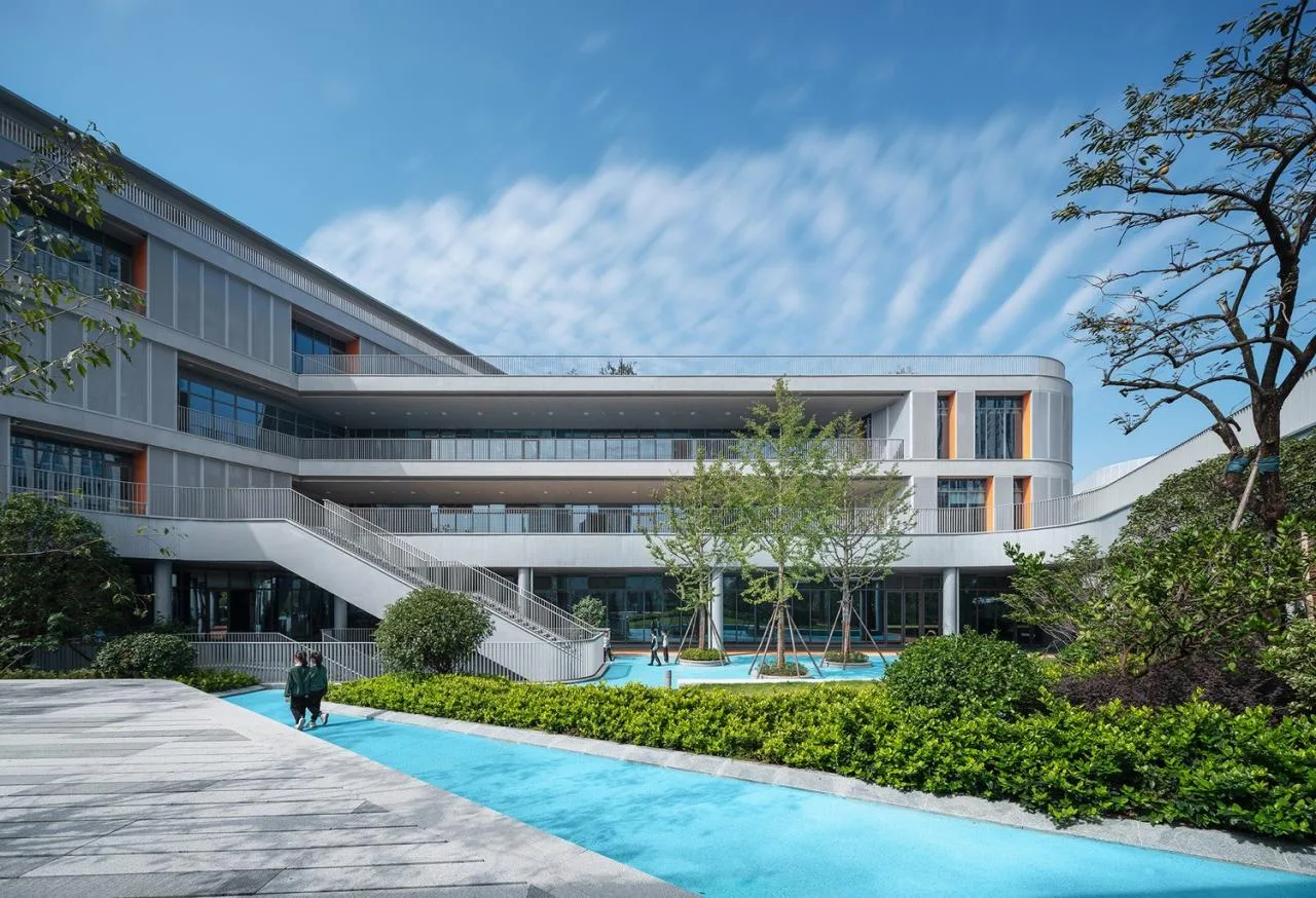 BIM Architecture | Dialogue with Childlike Hearts, Natural Paradise: Hangzhou Jiangnan Experimental School Education Group Jianghui Primary School/Zhejiang University Architectural Design and Research Institute