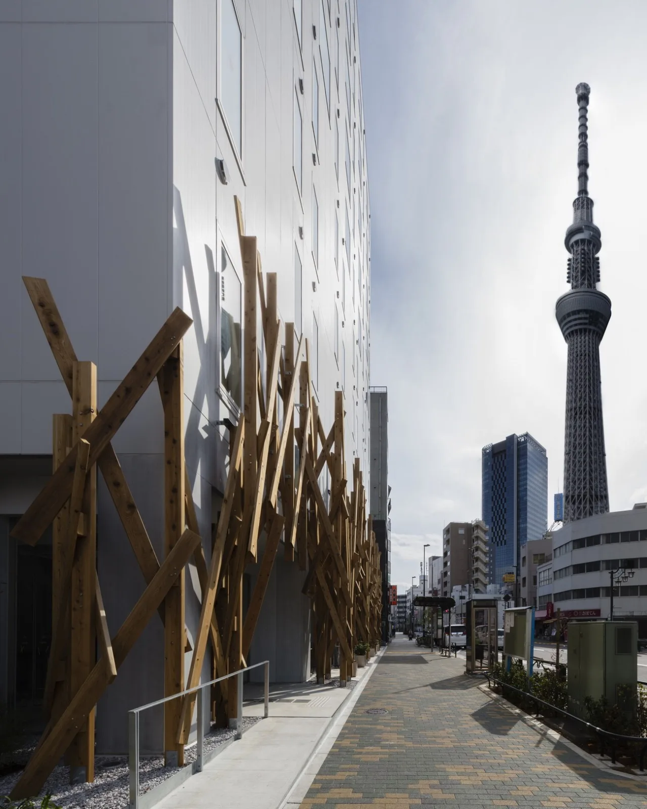 BIM Architecture | ONE @ Tokyo Hotel/Kengo Kuma Architecture Urban Design Firm
