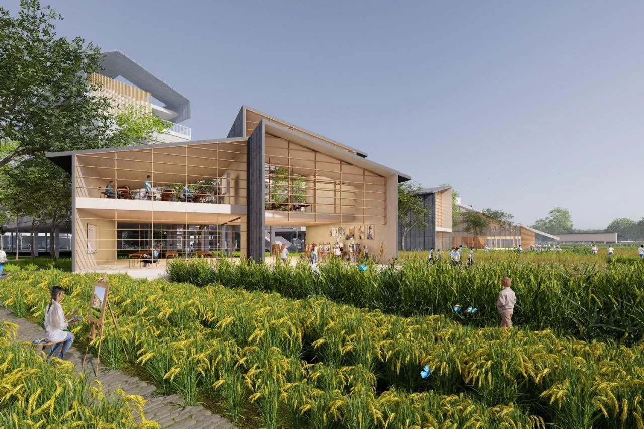 BIM Architecture | Key School Scheme Design in the Bay Area: Shunde School of Foshan No.1 Middle School/AG Huichuang