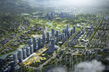 BIM Architecture Unveils Changsha Merchants Meixi Lake Garden City Plan Featuring 24-Hour Forest Life Children's Walk and Tech-Driven Ecological Aerobic Mall-BIM WORLD