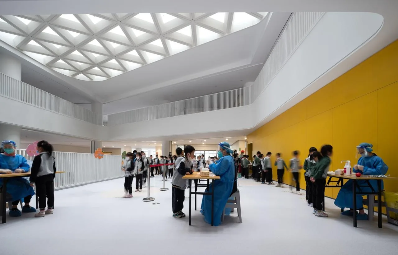 BIM Architecture | Dialogue with Childlike Hearts, Natural Paradise: Hangzhou Jiangnan Experimental School Education Group Jianghui Primary School/Zhejiang University Architectural Design and Research Institute